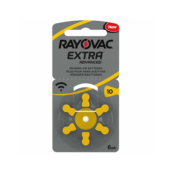Rayovac Extra Advanced Μπαταρίες Ακουστικών Βαρηκοΐας 10 1.45V (RAY961)-RAY961