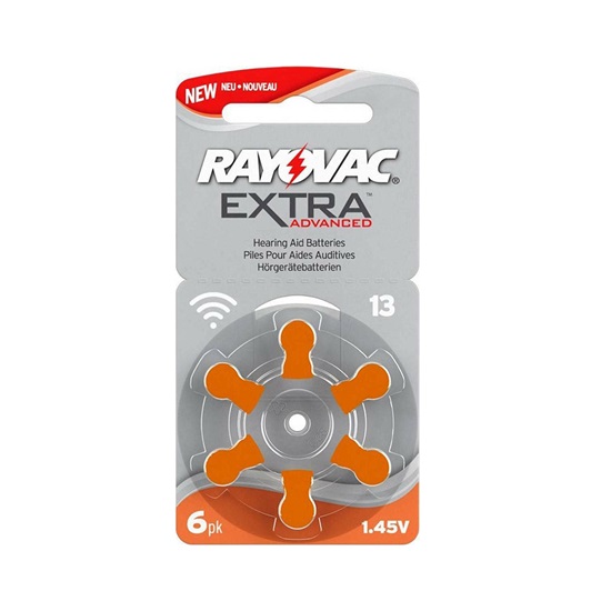 Rayovac Extra Advanced Μπαταρίες Ακουστικών Βαρηκοΐας 13 1.45V  (RAY9617)-RAY9617