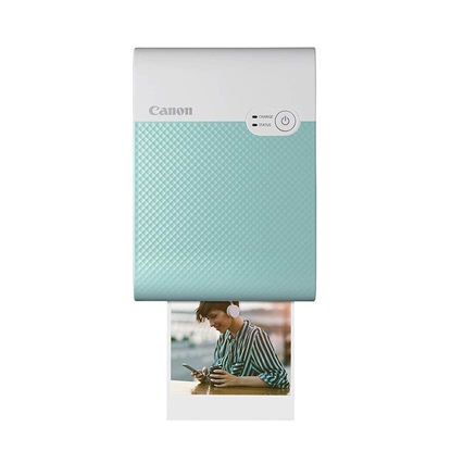 Canon Selphy Square QX10 Photo Printer Green (4110C007AA) (CANQX10GR)-CANQX10GR
