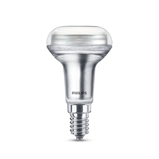Philips E14 LED Reflector R50 Warm White Bulb 2.8W (40W)) (LPH00821) (PHILPH00821)-PHILPH00821
