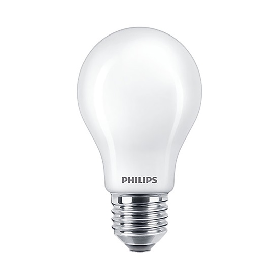 Philips E27 LED Warm White Mat pear bulb 4.5W (40W) (LPH02296) (PHILPH02296)-PHILPH02296