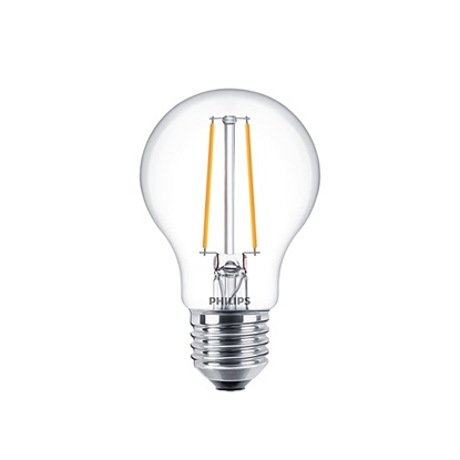 Philips E27 LED Warm White Filament Pear Bulb 2.2W (25W) (LPH02332) (PHILPH02332)-PHILPH02332