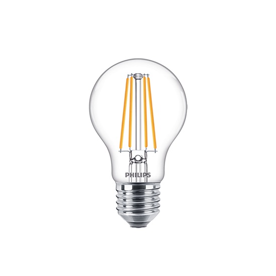 Philips E27 LED Warm White Filament Pear Bulb 8.5W (75W) (LPH02338) (PHILPH02338)-PHILPH02338
