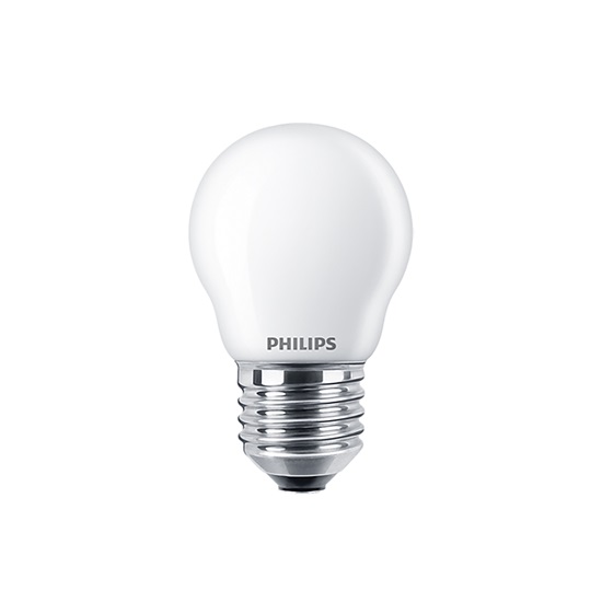 Philips E27 Led Bright White Matt Ball Bulb 2.2W (25W) (LPH02360) (PHILPH02360)-PHILPH02360