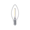 Philips E14 LED Warm White Filament Candle Bulb.1.4W (15W) (LPH02423) (PHILPH02423)-PHILPH02423