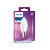 Philips E14 LED Bright White Matt Candle Bulb 6.5W (60W) (LPH02427) (PHILPH02427)-PHILPH02427