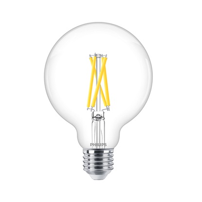 Philips E27 LED WarmGlow Filament  Globe G95 Bulb 5.9W (60W) (LPH02541) (PHILPH02541)-PHILPH02541