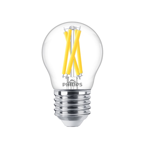 Philips E27 LED WarmGlow Filament Ball Bulb 5.9W (60W) (LPH02547) (PHILPH02547)-PHILPH02547