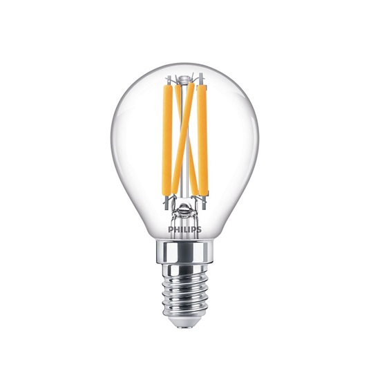 Philips E14 LED WarmGlow Filament Ball Bulb 3.4W (40W) (LPH02551) (PHILPH02551)-PHILPH02551