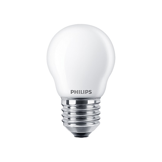Philips E27 LED Warm Glow Mat Ball Bulb 3.4W (40W) (LPH02586) (PHILPH02586)-PHILPH02586
