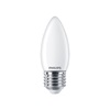Philips E27 LED WarmGlow Mat Candle Bulb 3.4 (40W) (LPH02590) (PHILPH02590)-PHILPH02590