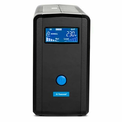 Tescom Leo Plus LCD 2000AP UPS with USB Port (UPS.0790) (TSLCD2K)-TSLCD2KPLUS