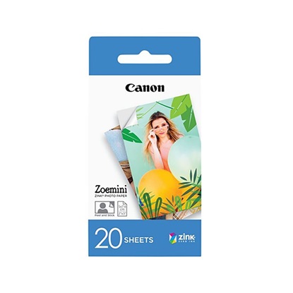 Εικόνα της CANON Zink Photo paper 2x3inch (20 sheets) (3214C002) (CANZINK20)