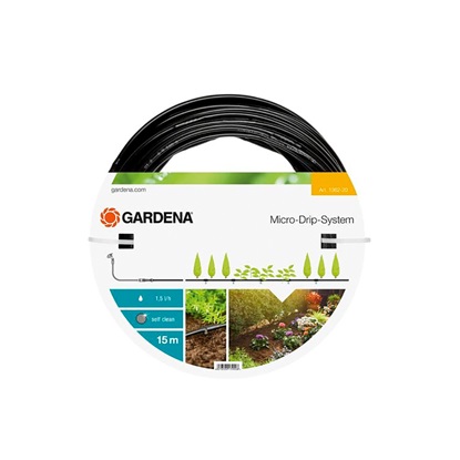 Gardena Σταλακτηφόρος Σωλήνας 4.6mm. 15m Με Σταλάκτες (01362-20) (GRD01362-20)-GRD01362-20