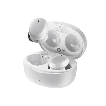 Baseus Bowie E2 In-ear Bluetooth Handsfree Ακουστικά με Θήκη Φόρτισης Λευκά (NGTW090002)-BASNGTW090002