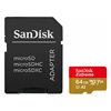 Sandisk Extreme microSDXC 64GB Class 10 U3 V30 A2 UHS-I με αντάπτορα (SDSQXAH-064G-GN6MA) (SANSDSQXAH-064G-GN6MA)-SANSDSQXAH-064G-GN6MA