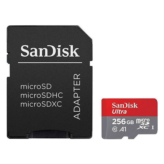 Sandisk Extreme Plus microSDHC 256GB Class 10 U3 V30 A1 UHS-I (SDSQXBD-256G-GN6MA)-SANSDSQXBD-256G-GN6MA