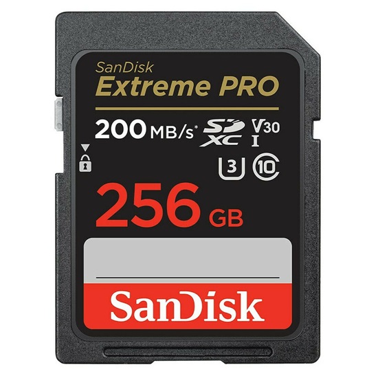 SanDisk 256GB Extreme PRO SDXC (SDSDXXD-256G-GN4IN) (SANSDSDXXD-256G-GN4IN)-SANSDSDXXD-256G-GN4IN