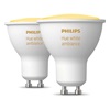 Philips Hue Spot GU10 White Ambiance 350 lumens 4.3W 2 pieces (LPH02714) (PHILPH02714)-PHILPH02714