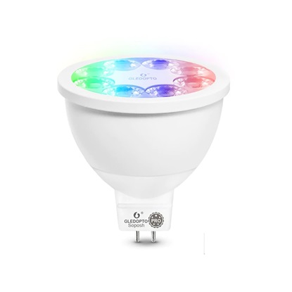Gleodopto LED Spot Zigbee White & Color Suitable for Philips Hue GU5.3 4W (GL-S-004P) (GLEGL-S-004P)-GLEGL-S-004P