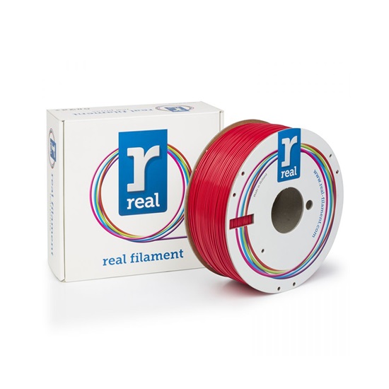 REAL ABS Plus 3D Printer Filament -Red - spool of 1Kg - 2.85mm (REFABSPLUSRED1000MM285)-REFABSPLUSRED1000MM285