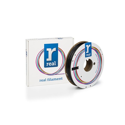 REAL PLA 3D Printer Filament - Black - spool of 0.75Kg - 2.85mm (REFPLABLACK750MM3)-REFPLABLACK750MM3