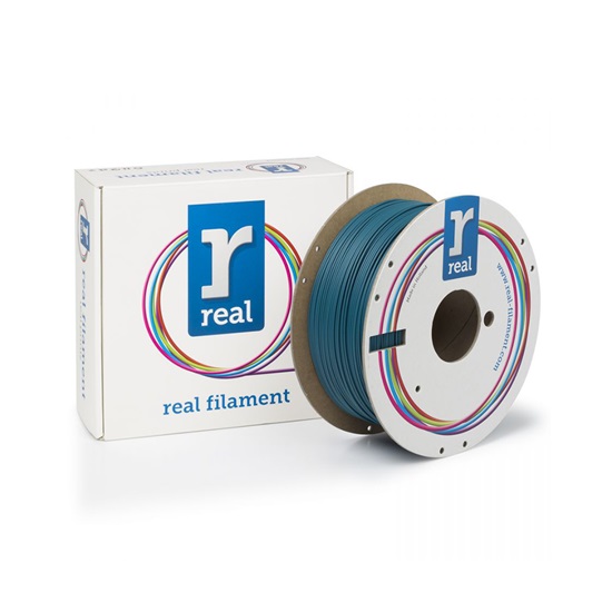REAL PLA 3D Printer Filament - Indigo Blue - spool of 1Kg - 2.85mm (REFPLAMATTEBLUE1000MM285)-REFPLAMATTEBLUE1000MM285