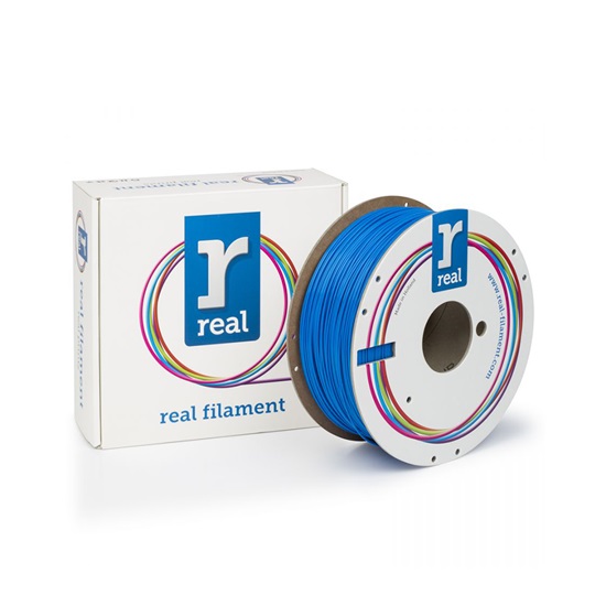 REAL PLA Pro 3D Printer Filament - Blue - spool of 1Kg - 1.75mm (REFPLAPROBLUE1000MM175)-REFPLAPROBLUE1000MM175