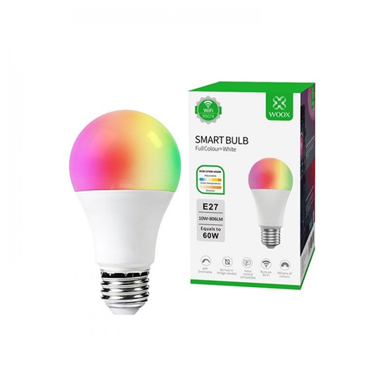 WOOX Smart LED bulb E27 RGB+CCT (R9074) (WOOR9074)-WOOR9074