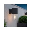 123LED Solar Wall Lamp Salcombe Anthracite (LDR09066)-LDR09066