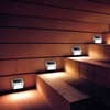 123LED Solar Stair Lighting Sherpa Silver (4 pieces) (LDR09067)-LDR09067