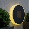 123LED Solar Wall Lamp Eclipse 30  Multicolor  Anthracite (LDR09027)-LDR09027