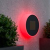 123LED Solar Wall Lamp Eclipse 20 Multicolor Anthracite (LDR09028)-LDR09028