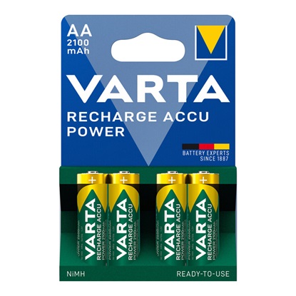 Επαναφορτιζόμενη Μπαταρία Varta Ready2use R6 AA Ni-MH  2100 mAh 4τμχ (56706B4) (VART56706B4)-VART56706B4