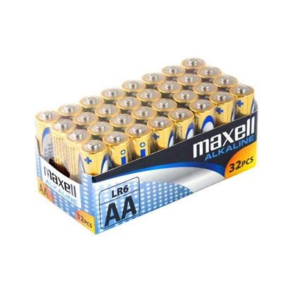Αλκαλική Μπαταρία Maxell Alkaline LR6/AA Alkaline Battery 32τμχ (M49025AA) (MAX49025AA)-MAX49025AA