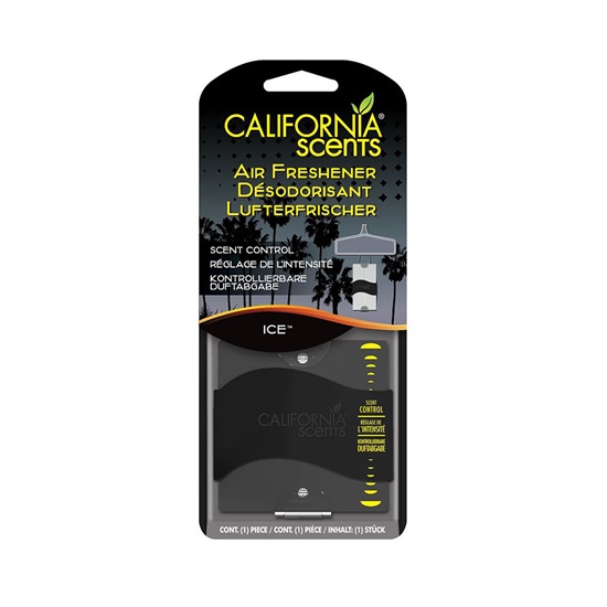 California Scents Κρεμαστό Αρωματικό Αυτοκινήτου Air Freshener 1pcs Ice (CSP-E301639600) (CALSCSP-E301639600)-CALSCSP-E301639600