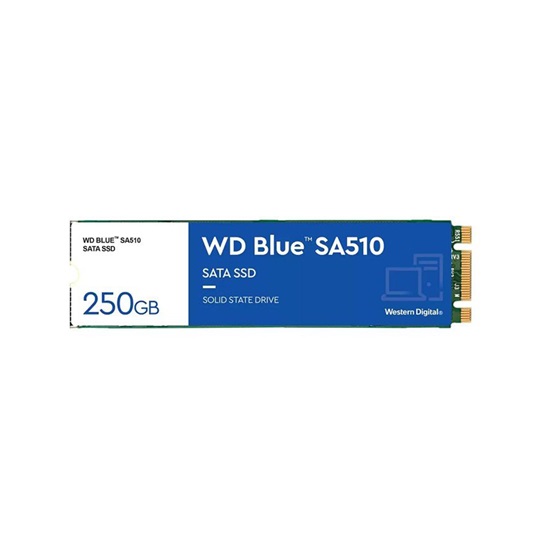 Western Digital Blue SA510 SATA SSD 250GB M.2 2280 (WDS250G3B0B)-WDS250G3B0B