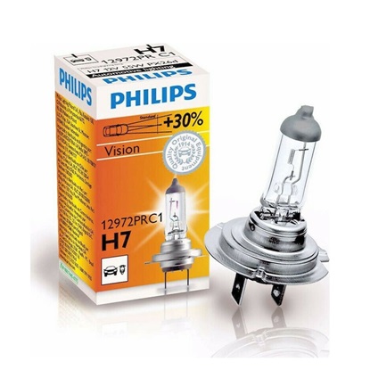 Λάμπα Αυτοκινήτου & Μοτοσυκλέτας Philips H7 Vision + 30% light 1τμχ (12972PRC1) (PHI12972PRC1)-PHI12972PRC1