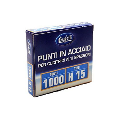 Buffetti Συρραπτικά Σύρματα Bαρέος Tύπου Η-15 1000τμχ (1005523)(BUF1005523)-BUF1005523