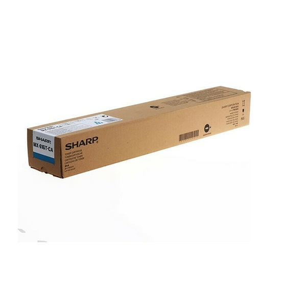 Sharp toner cartridge high capacity cyan  for use in Sharp MX-2630 N/ -2651/ -3061 and -3571 (MX61GTCA) (SHAMX61GTCA)-SHAMX61GTCA