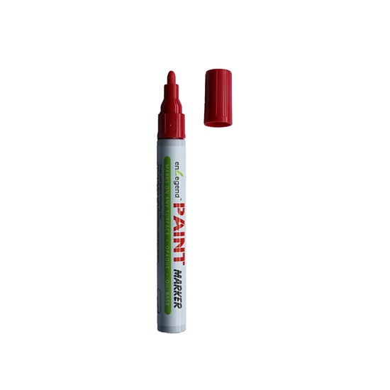 Enlegend Μαρκαδόρος Λαδιού 2.0mm Χοντρή Μύτη Κόκκινος (ENL-PT150-RD) (ENLPT150RD)-ENLPT150RD