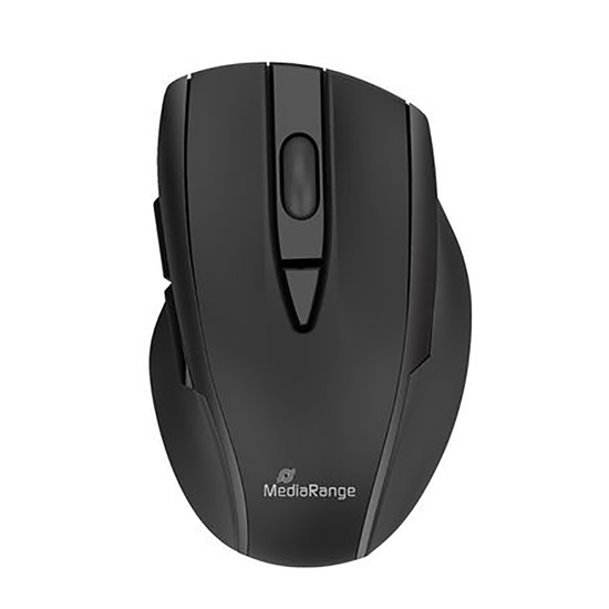 MediaRange 5-button Bluetooth® Mouse With Optical Sensor Black (MROS217)-MROS217