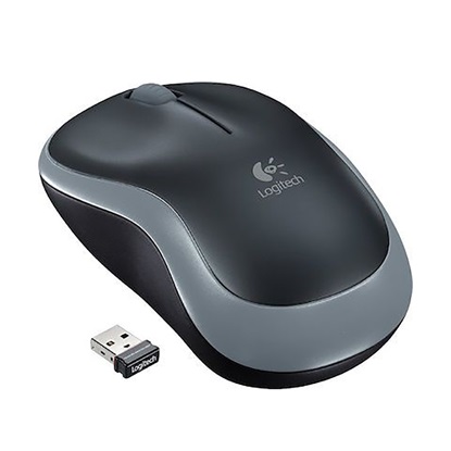 Logitech Wireless Mouse M185 -SWIFT GREY- EWR2 (910-002235)-LOGM185GY