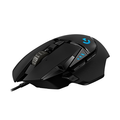 Logitech G502 Hero High Performance RGB Gaming Mouse Black (910-005471) (LOGG502HHP)-LOGG502HHP