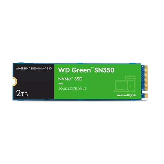 Western Digital Green SN350 NVMe 2TB QLC SSD (WDS200T3G0C)-WDS200T3G0C