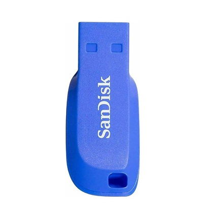 SanDisk Cruzer Blade 16GB USB 2.0 Blue (SDCZ50C-016G-B35BE) (SANSDCZ50C-016G-B35BE)-SANSDCZ50C-016G-B35BE