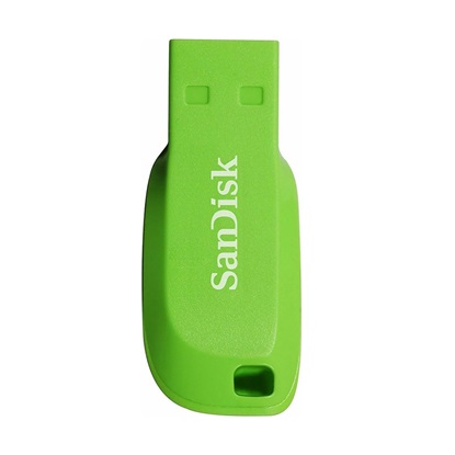 SanDisk Cruzer Blade 32GB USB 2.0 Green (SDCZ50C-032G-B35GE) (SANSDCZ50C-032G-B35GE)-SANSDCZ50C-032G-B35GE