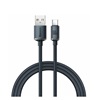 Baseus Type-C Crystal Shine series fast charging data cable 100W 1.2m Black (CAJY000401) (BASCAJY000401)-BASCAJY000401