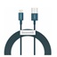 Baseus Lightning Superior Series cable, Fast Charging, Data 2.4A, 2m Blue (CALYS-C03) (BASCALYS-C03)-BASCALYS-C03
