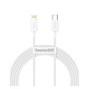Baseus Type-C - Lightning Superior Series fast charging data cable PD 20W 2m White (CATLYS-C02) (BASCATLYS-C02)-BASCATLYS-C02